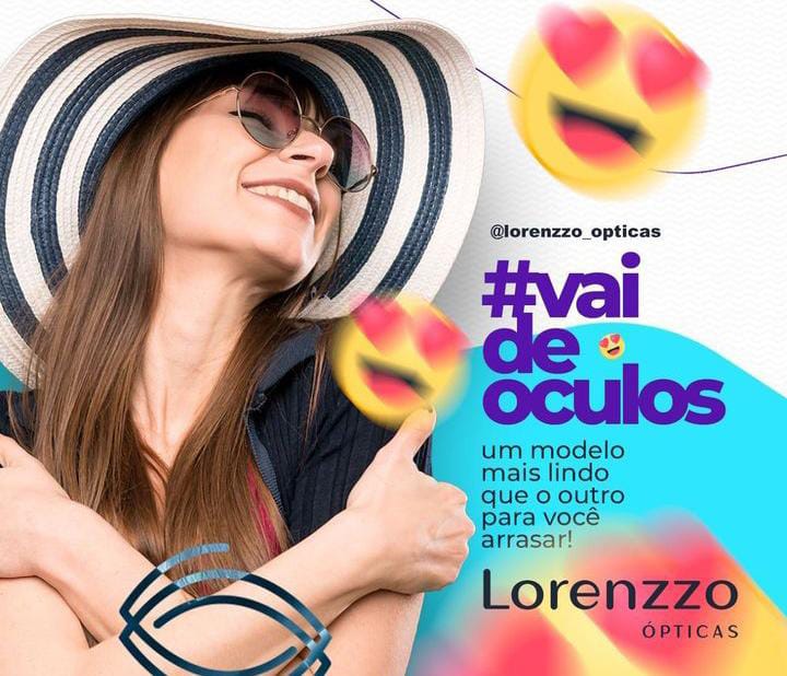 Veja os óculos lindos que chegaram na Lorenzzo Ópticas.