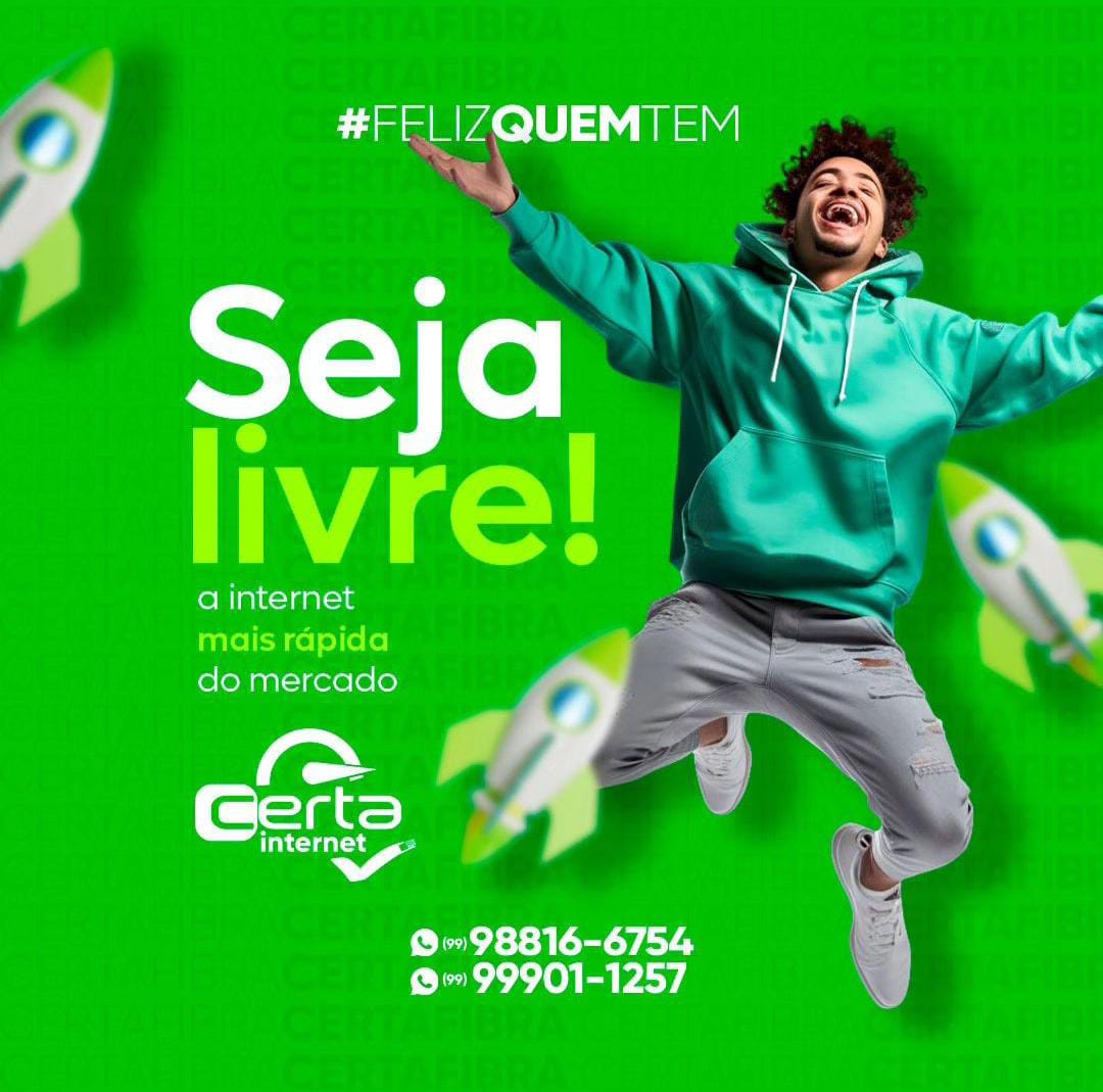 Tenha em sua rotina a melhor conexão de internet com a Certa Fibra