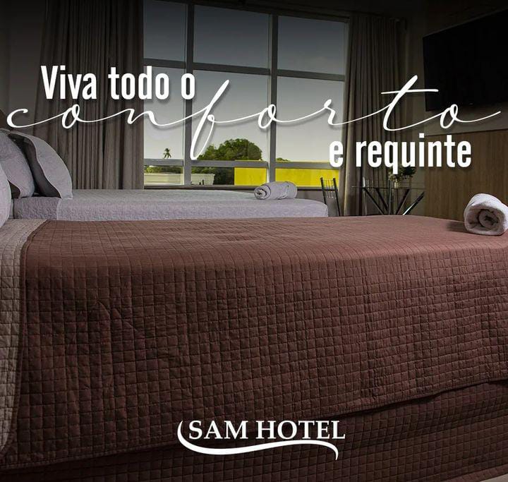Viva todo o conforto e requinte do Sam Hotel em Codó