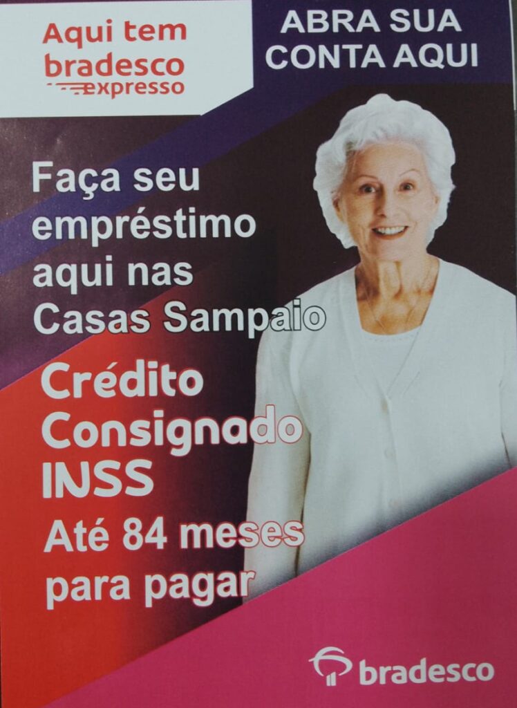 Venha para as Casas Sampaio em Codó e aproveite toda a qualidade do Bradesco Expresso