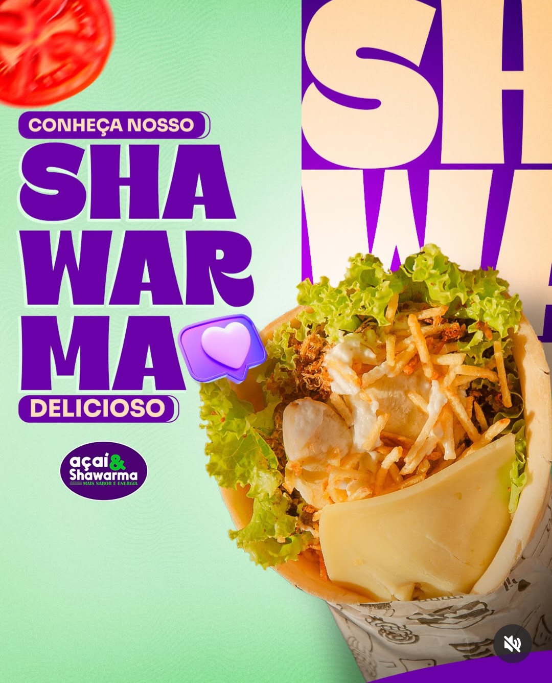 Venha saborear um delicioso açaí e outros lanches gostosos no Açaí e Shawarma