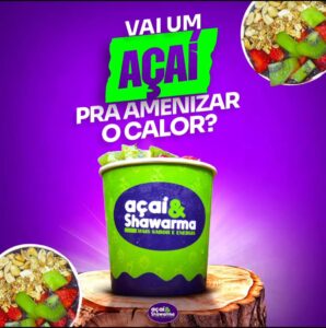 Em Codó você saboreia um delicioso lanche na Açaí e Shawarma