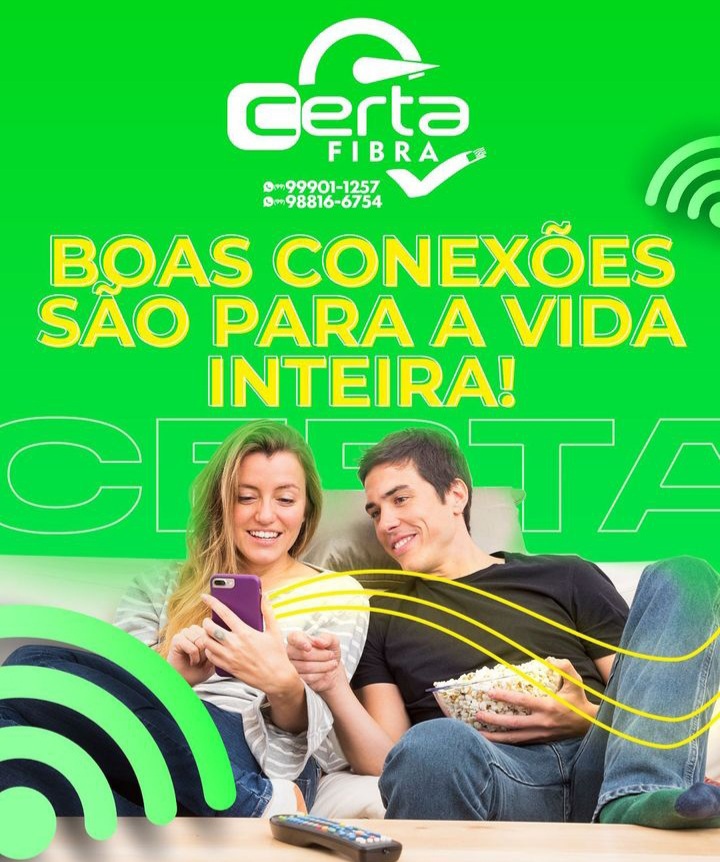 Contrate a melhor conexão de internet para a sua casa e para o seu dia a dia com a Certa Fibra