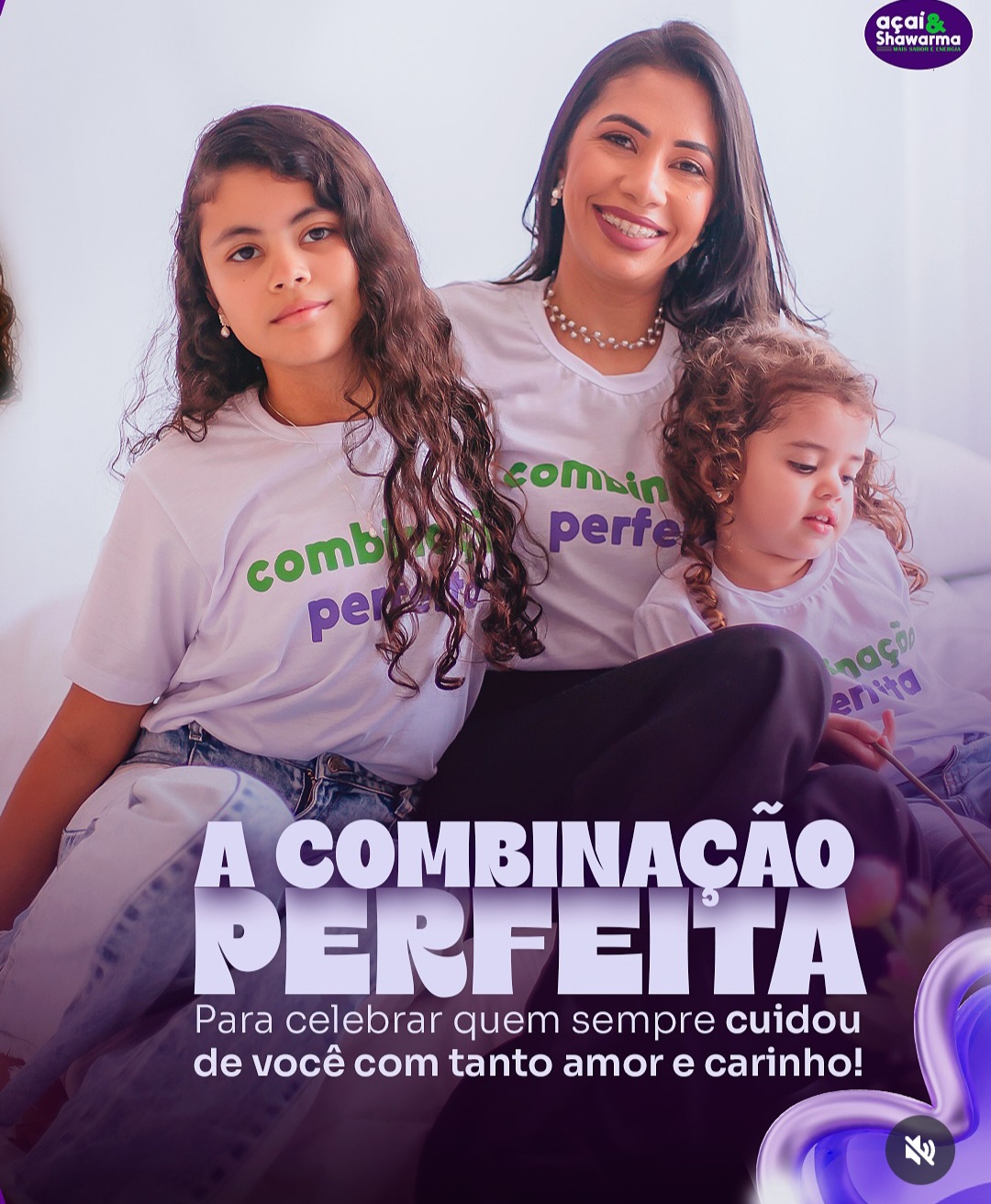 Venha celebrar o dia das mães saboreando os melhores lanches no Açaí e shawarma
