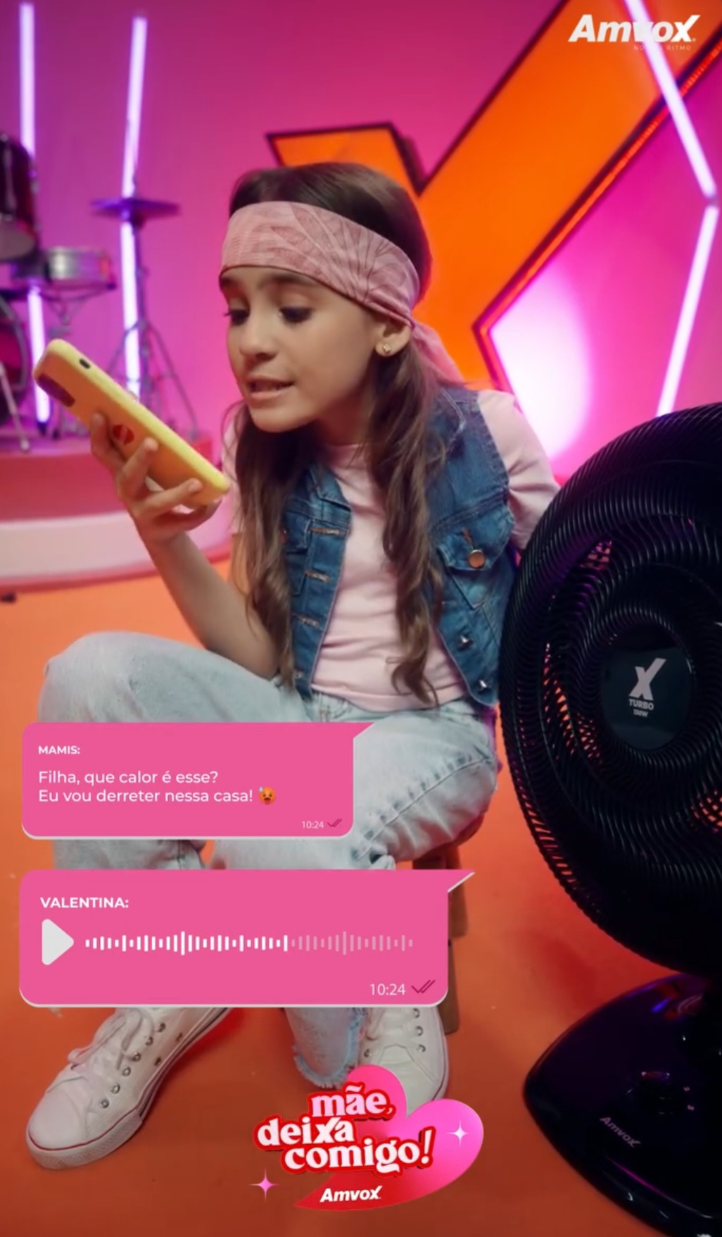 Presenteie a mãe que você tanto ama com a Amvox