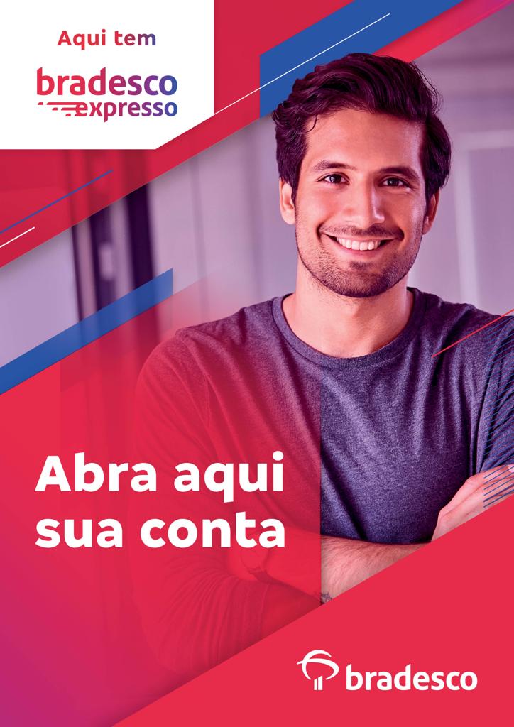 Na rede de lojas Casas Sampaio você encontra o Bradesco Expresso