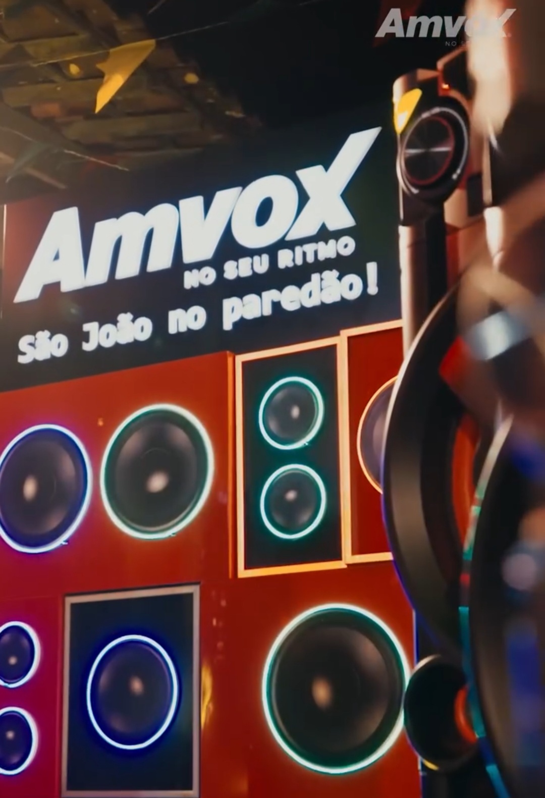 Venha aproveitar o seu arraial com muita diversão e bastante música com a Amvox