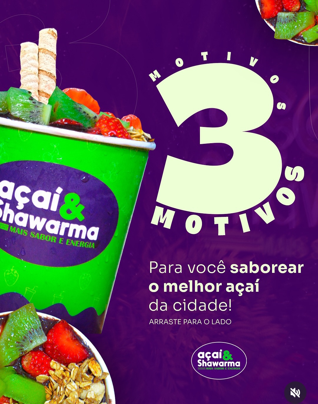 Venha aproveitar este feriado se deliciando com os lanches do Açaí e Shawarma
