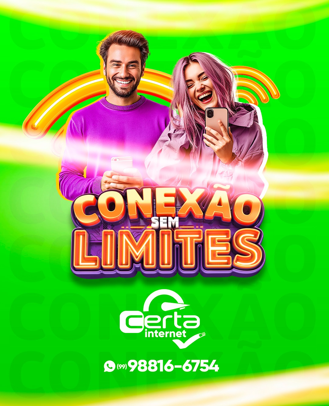 A Certa Fibra tem o que há de melhor em conexão de internet