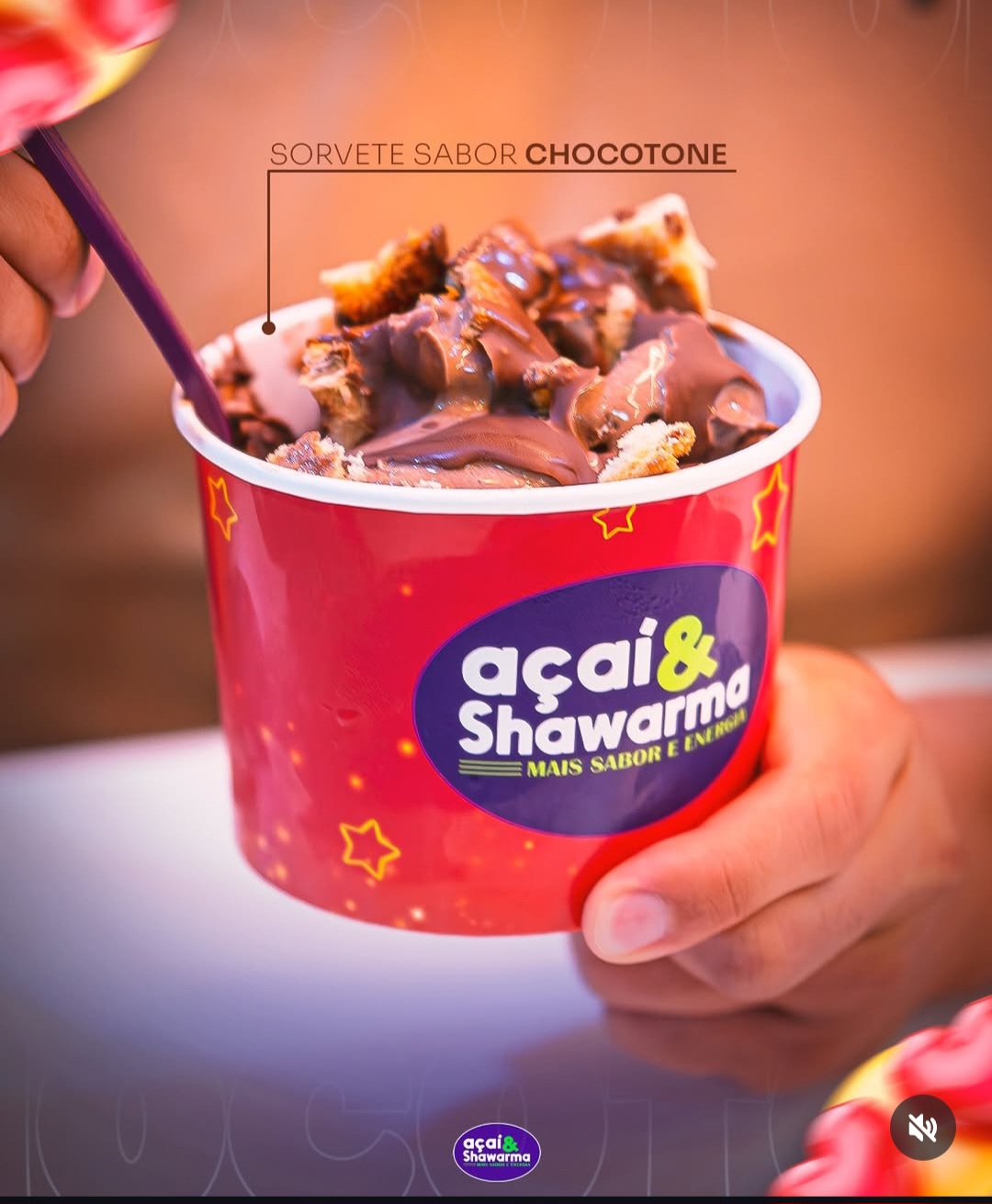 Novidade no Açaí e Shawarma: Novo sabor delicioso de sorvete para você experimentar