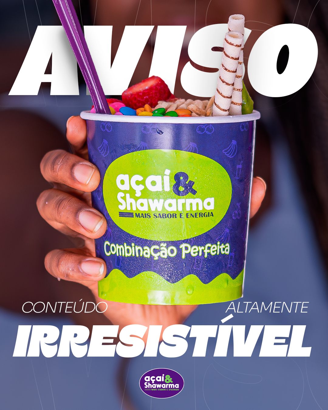 Venha saborear os melhores lanches no Açaí e Shawarma