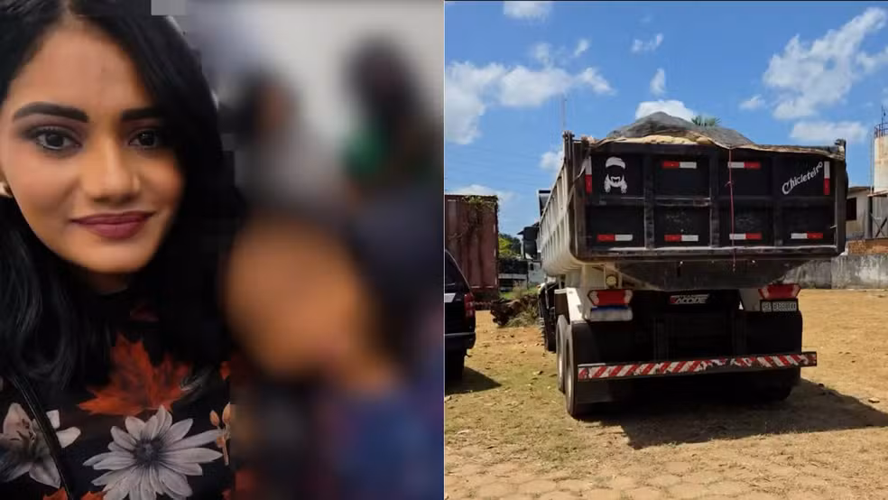 Professora morre após ser atropelada por caminhão-caçamba na BR-316, em Bacabal