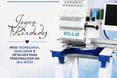 Bordados com bom gosto e qualidade você encomenda com a Joyce Bordados