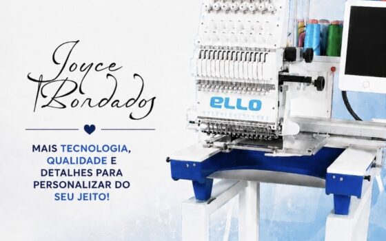 Venha encomendar bordados únicos e de alta qualidade com a Joyce Bordados
