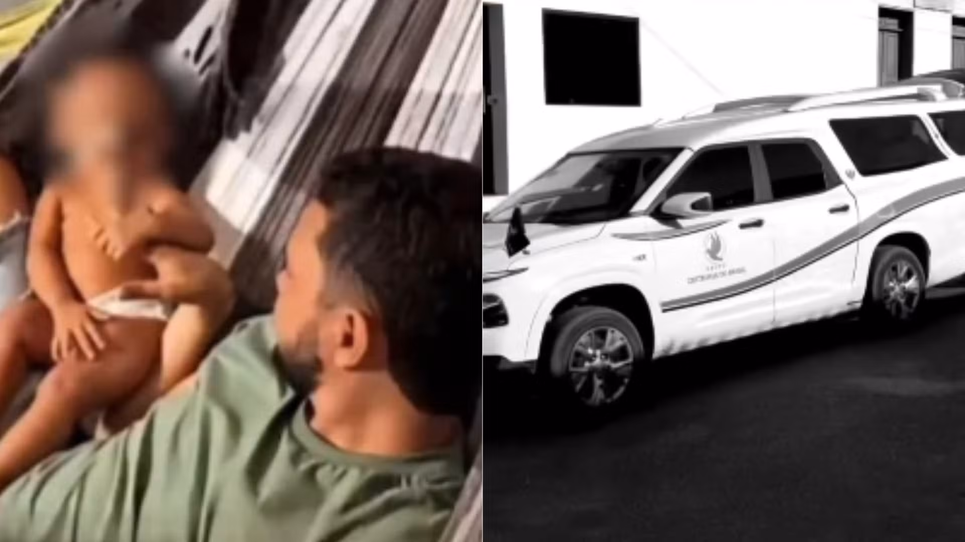 Bebê de 7 meses morre atropelado por carro da própria família no Maranhão