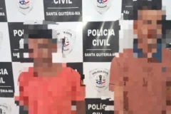 Tio e sobrinho são presos por tentar matar homem com estaca de madeira em Milagres do Maranhão