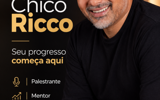 Com o impulsionador de pessoas, escritor e empreendedor Chico Ricco você assume a liderança da sua carreira