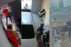 Dupla assalta homem na rua e casa de farinha em Pindaré-Mirim dias após roubo a loja de celulares