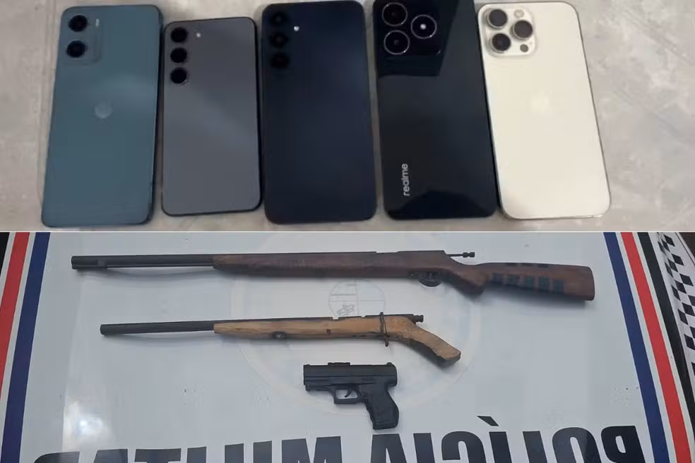 Trio armado sai de matagal e assalta quatro pessoas na porta de casa em Turilândia