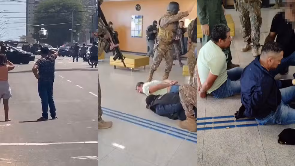 Dois homens são presos após fazerem cerca de 20 reféns durante assalto a banco em Imperatriz